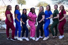 Load image into Gallery viewer, Royal Blue Short Sleeve Lux Set